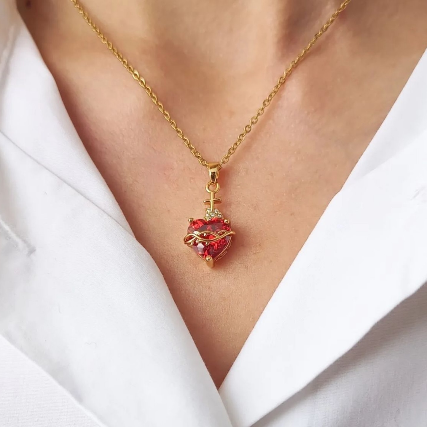 Miniatura 3 de Collar Sagrado Corazón